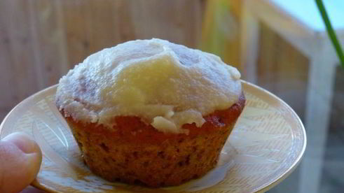 финские сочные свекольные маффины