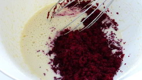 финские сочные свекольные маффины