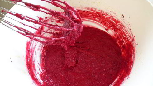 финские сочные свекольные маффины