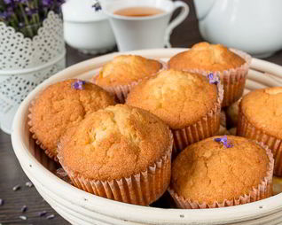 Лимонно-имбирные маффины