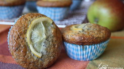 лимонно-маковые маффины