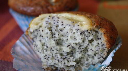 лимонно-маковые маффины