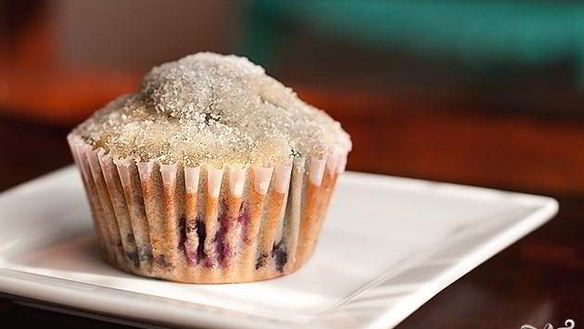 Рецепт Лимонные маффины с черникой