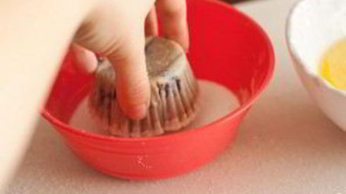 лимонные маффины с черникой