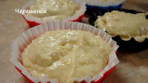 маффины фруктовые