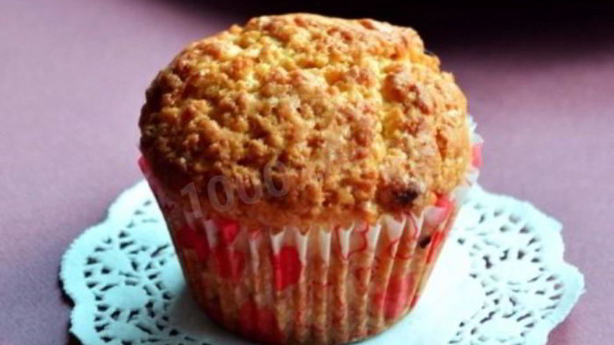 Рецепт маффины на кефире с джемом в формочках