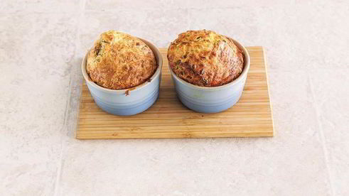 маффины с беконом и яйцом