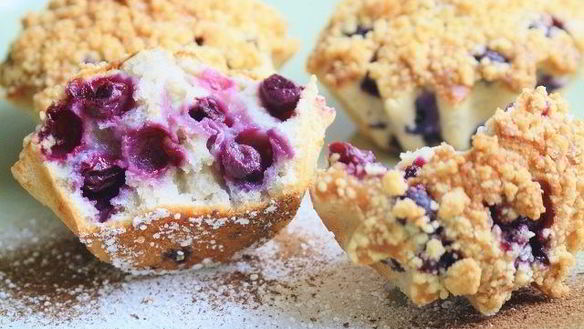 Рецепт Маффины с черникой