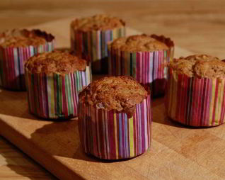 Маффины с грушами