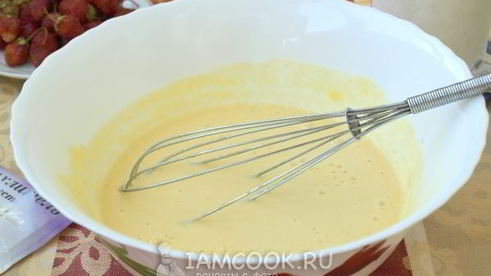 маффины с клубникой