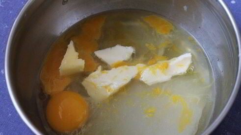 маффины с лимонным курдом и меренгой