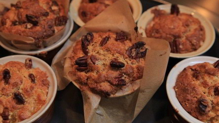 Рецепт маффины с мандаринами и орехами