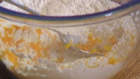 маффины с мандаринами и орехами