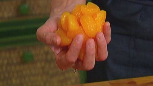 маффины с мандаринами и орехами