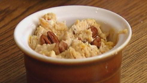 маффины с мандаринами и орехами