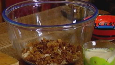 маффины с овсянкой и инжиром