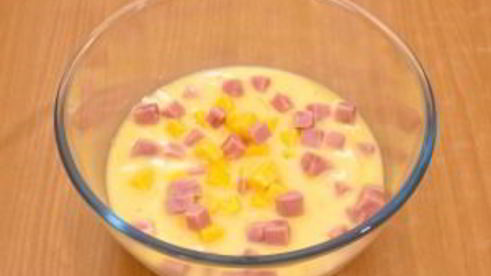 маффины с сыром и ветчиной