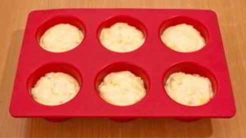 маффины с сыром и ветчиной