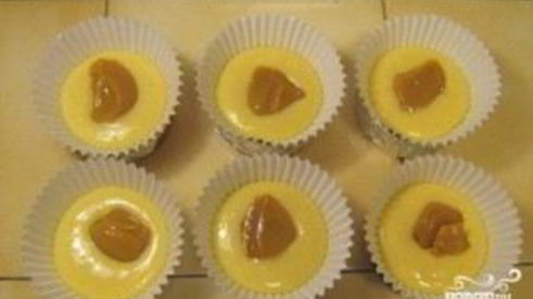 маффины с вареной сгущенкой