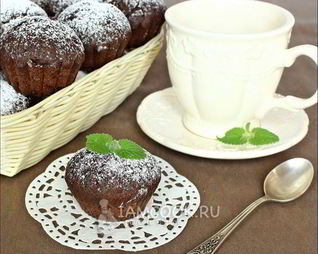 Маффины шоколадные Нежные