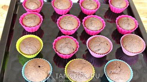 маффины шоколадные нежные