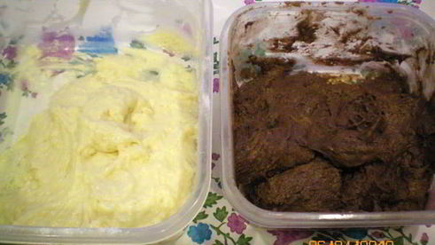 маффины зебра