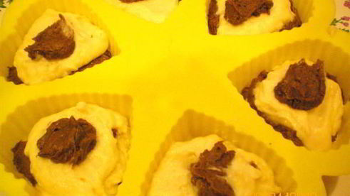 маффины зебра