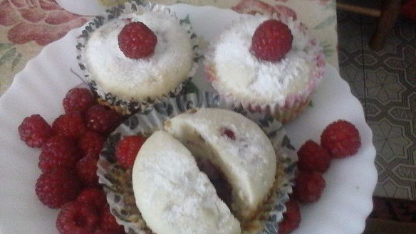 Рецепт Малиновые маффины