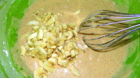 медовые маффины с бананом, корицей и маком