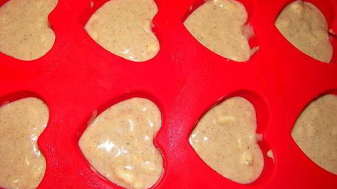 медовые маффины с бананом, корицей и маком