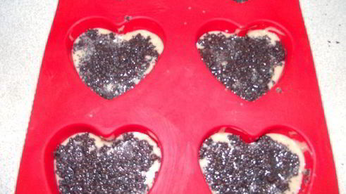 медовые маффины с бананом, корицей и маком