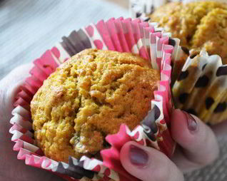 Морковные маффины