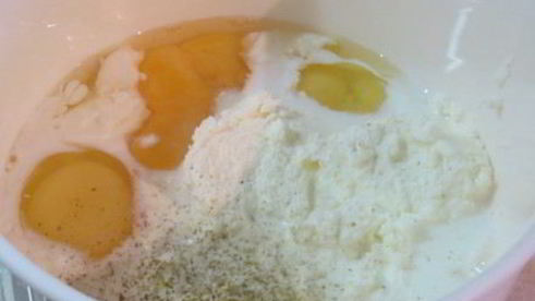 омлетные маффины с кабачком