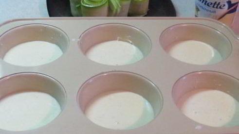 омлетные маффины с кабачком