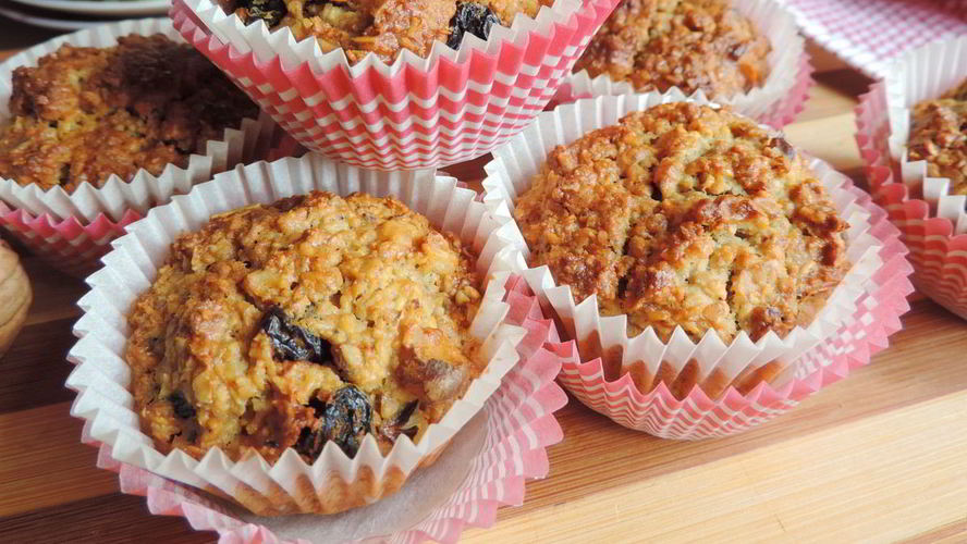 Рецепт овсяные маффины