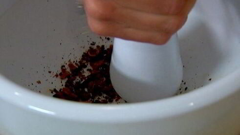 пряные маффины с голубикой и миндалем