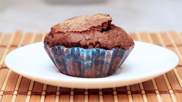 Рецепт Райские шоколадные маффины с кусочками шоколада