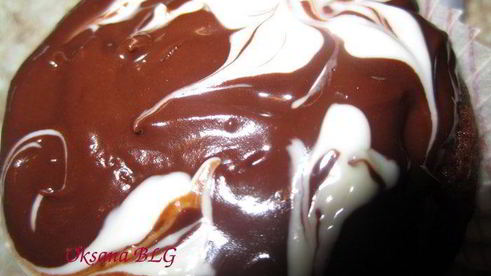 шоколадно-банановые маффины