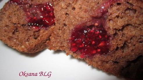 шоколадно-банановые маффины