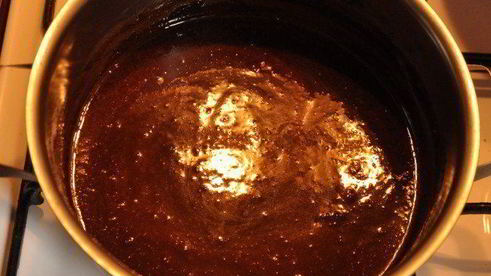 шоколадные маффины с кремом