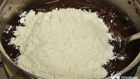 шоколадные заварные маффины