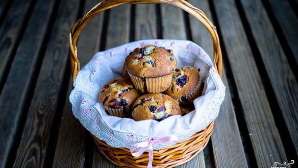 Рецепт Смородиновые маффины