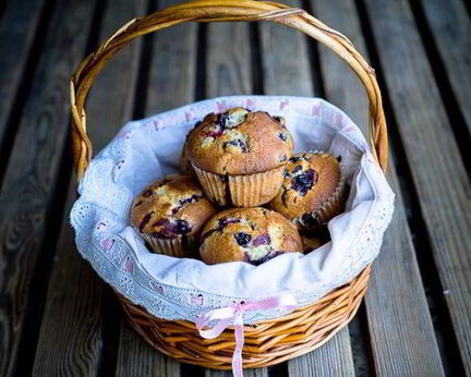 Смородиновые маффины