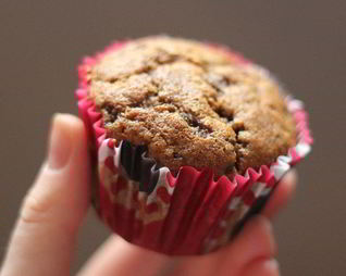 Тыквенные маффины с карамелью