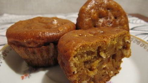 тыквенные маффины с пряностями