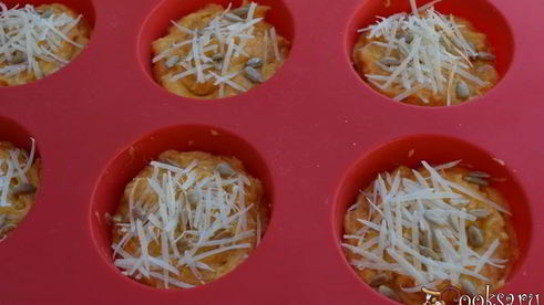 тыквенные маффины с сыром