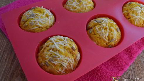 тыквенные маффины с сыром