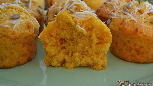 тыквенные маффины с сыром