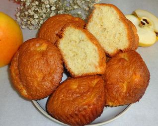 Яблочные маффины