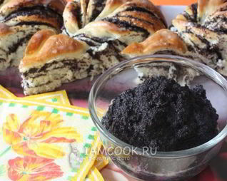 Маковая начинка для рулетов